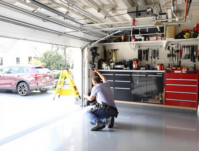 Local garage door repair service by Lawndale Garage Door Repair in Lawndale