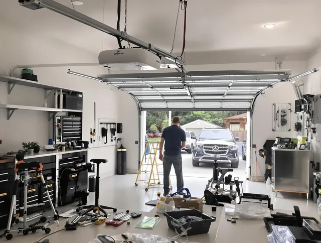 Garage door opener installation by Lawndale Garage Door Repair in Lawndale